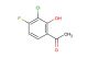 1-(3-chloro-4-fluoro-2-hydroxyphenyl)ethanone