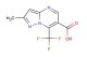 2-methyl-7-(trifluoromethyl)pyrazolo[1,5-a]pyrimidine-6-carboxylic acid