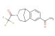 1-(7-acetyl-4,5-dihydro-1H-1,5-methanobenzo[d]azepin-3(2H)-yl)-2,2,2-trifluoroethanone