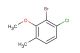 2-bromo-1-chloro-3-methoxy-4-methylbenzene