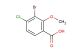3-bromo-4-chloro-2-methoxybenzoic acid