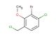 2-bromo-1-chloro-4-(chloromethyl)-3-methoxybenzene