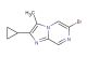 6-bromo-2-cyclopropyl-3-methylimidazo[1,2-a]pyrazine