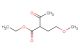 ethyl 2-acetyl-4-methoxybutanoate