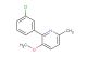 2-(3-chlorophenyl)-3-methoxy-6-methylpyridine