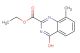 ethyl 4-hydroxy-8-methylquinazoline-2-carboxylate