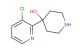 4-(3-chloropyridin-2-yl)piperidin-4-ol