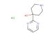 4-(pyrimidin-2-yl)piperidin-4-ol hydrochloride