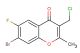 7-bromo-3-(chloromethyl)-6-fluoro-2-methyl-4H-chromen-4-one