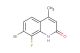 7-bromo-8-fluoro-4-methylquinolin-2(1H)-one