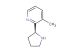 (S)-3-methyl-2-(pyrrolidin-2-yl)pyridine