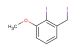 2-iodo-1-(iodomethyl)-3-methoxybenzene