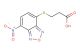 3-((7-nitrobenzo[c][1,2,5]oxadiazol-4-yl)thio)propanoic acid