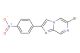 6-bromo-2-(4-nitrophenyl)imidazo[1,2-a]pyrazine