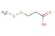 3-(methyldisulfanyl)propanoic acid