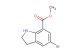 methyl 5-bromoindoline-7-carboxylate
