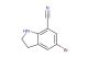 5-bromoindoline-7-carbonitrile