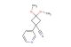 3,3-dimethoxy-1-(pyridin-3-yl)cyclobutanecarbonitrile