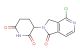 3-(4-chloro-1-oxo-1H-pyrrolo[3,4-c]pyridin-2(3H)-yl)piperidine-2,6-dione