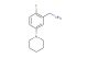 (2-fluoro-5-(piperidin-1-yl)phenyl)methanamine