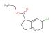 ethyl 6-chloro-2,3-dihydro-1H-indene-1-carboxylate