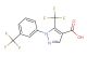 5-(trifluoromethyl)-1-(3-(trifluoromethyl)phenyl)-1H-pyrazole-4-carboxylic acid