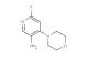 6-fluoro-4-morpholinopyridin-3-amine