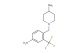 4-((4-methylpiperidin-1-yl)methyl)-3-(trifluoromethyl)aniline