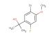 2-(5-bromo-2-fluoro-4-methoxyphenyl)propan-2-ol