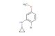 2-bromo-N-cyclopropyl-5-methoxyaniline
