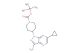 tert-butyl 4-(3-amino-6-cyclopropyl-1H-pyrazolo[3,4-b]pyrazin-1-yl)piperidine-1-carboxylate