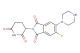2-(2,6-dioxopiperidin-3-yl)-5-fluoro-6-(piperazin-1-yl)isoindoline-1,3-dione