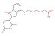 3-(2-((2-(2,6-dioxopiperidin-3-yl)-1-oxoisoindolin-4-yl)amino)ethoxy)propanoic acid