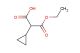 2-cyclopropyl-3-ethoxy-3-oxopropanoic acid