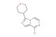 8-chloro-3-(tetrahydro-2H-pyran-4-yl)imidazo[1,5-a]pyrazine