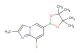 8-fluoro-2-methyl-6-(tetramethyl-1,3,2-dioxaborolan-2-yl)imidazo[1,2-a]pyridine