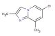 6-bromo-2,8-dimethylimidazo[1,2-a]pyridine