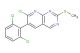 7-chloro-6-(2,6-dichlorophenyl)-2-(methylthio)pyrido[2,3-d]pyrimidine