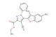ethyl 4-cyano-5-(3,5-dimethylbenzofuran-2-yl)-1-phenyl-1H-pyrazole-3-carboxylate
