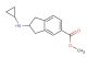methyl 2-(cyclopropylamino)-2,3-dihydro-1H-indene-5-carboxylate