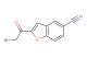 2-(2-bromoacetyl)benzofuran-5-carbonitrile