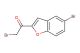 2-bromo-1-(5-bromobenzofuran-2-yl)ethanone