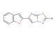 6-(benzofuran-2-yl)-2-bromoimidazo[2,1-b][1,3,4]thiadiazole