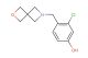 4-(2-oxa-6-azaspiro[3.3]heptan-6-ylmethyl)-3-chlorophenol