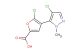 5-chloro-4-(4-chloro-1-methyl-1H-pyrazol-5-yl)furan-2-carboxylic acid