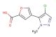 4-(4-chloro-1-methyl-1H-pyrazol-5-yl)furan-2-carboxylic acid