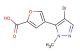 4-(4-bromo-1-methyl-1H-pyrazol-5-yl)furan-2-carboxylic acid