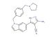 3-amino-5-(1-(4-(pyrrolidin-1-ylmethyl)benzyl)-1H-indol-6-yl)-1H-pyrazole-4-carbonitrile