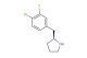 (S)-2-(4-chloro-3-fluorobenzyl)pyrrolidine