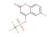 6-fluoro-2-oxo-2H-chromen-4-yl trifluoromethanesulfonate